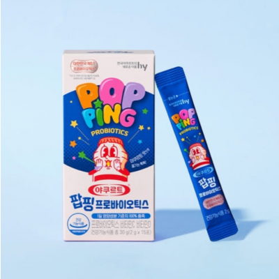 [한국 야쿠르트] 팝핑 프로바이오틱스2gx15포 *5